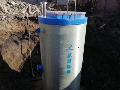 一體化地埋式預(yù)制污水提升泵站